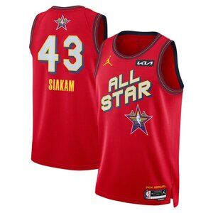 Mens Pascal Siakam Red 2025 All Star Jersey